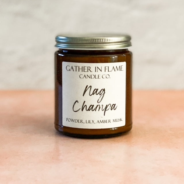 Nag Champa 120mg CBD – Candlebis Candle Co