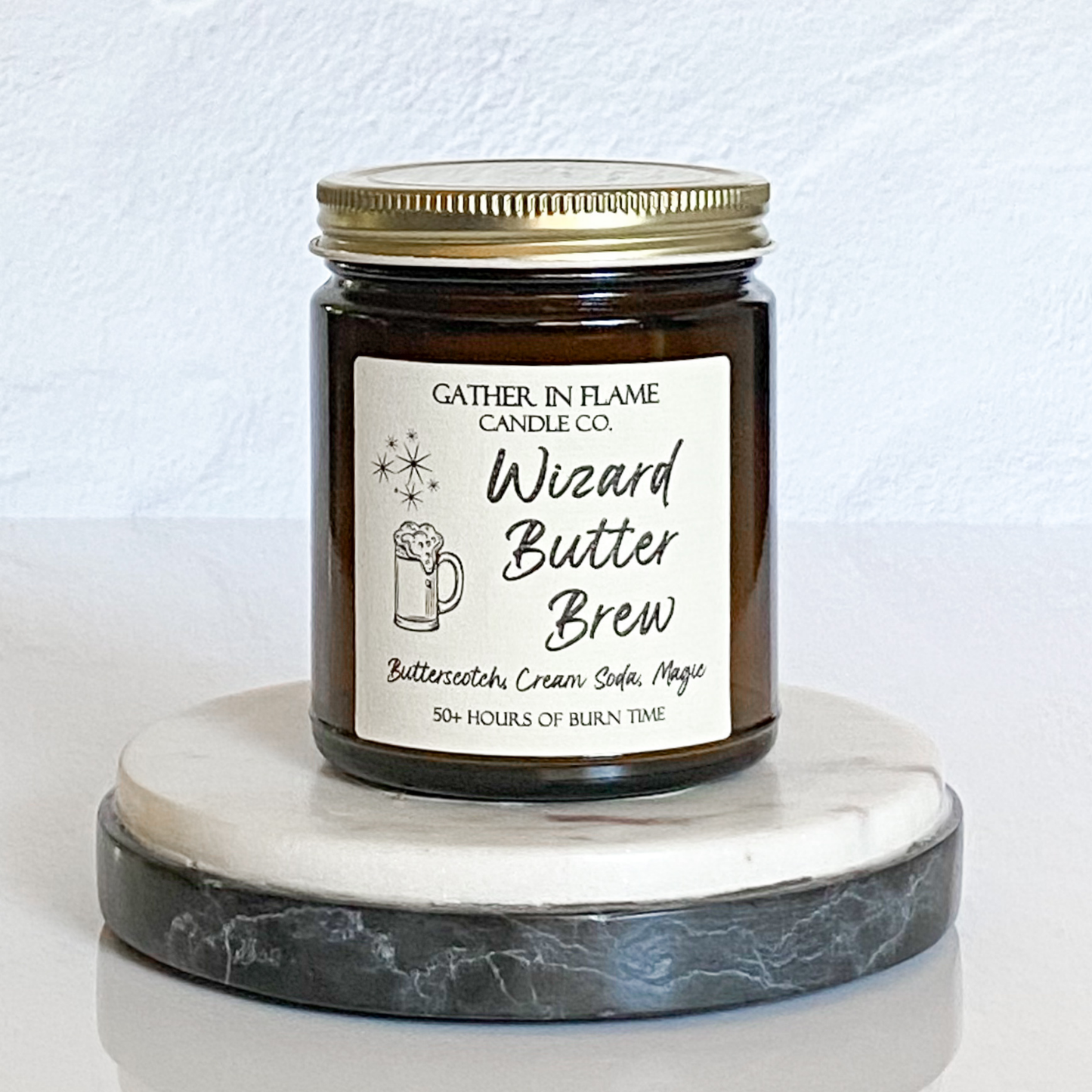 Wizard Butter Brew Candle