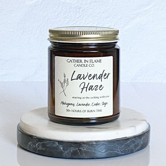 Lavender Haze Candle