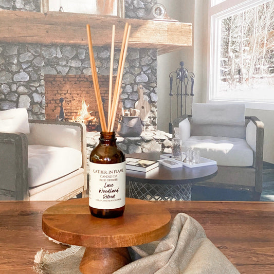 Luxe Woodland Retreat Reed Diffuser